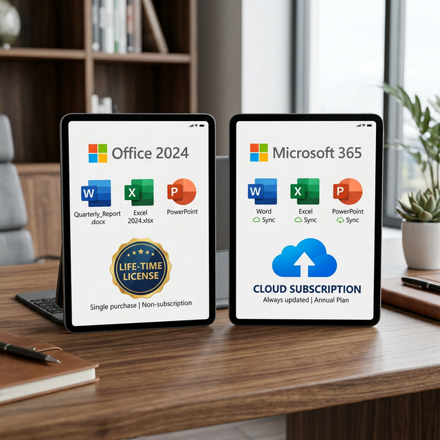 Office 2024 vs Microsoft 365